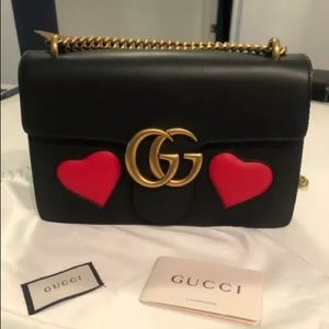 Gucci Marmont GG Leather Bag